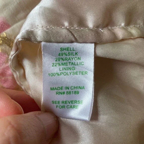 Lilly Pulitzer Celina silk Dress – Size 0 - Picture 4 of 6